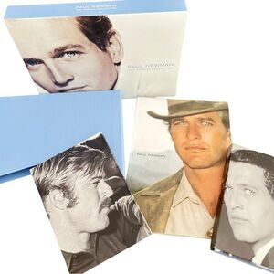 NWT Paul Newman tribute 17 movie DVD & photobook Collection Blue Box Set